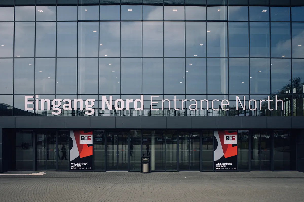 M4FCC auf der Börse 2022, Galerie 17, innovative Finanztechnologie in Aktion.